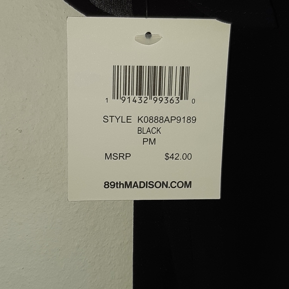 🎉HP🎉 89th MADISON black with organza slee - Picture 6 of 8